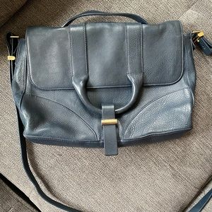 Jason Wu Navy Hanne Messenger Bag
